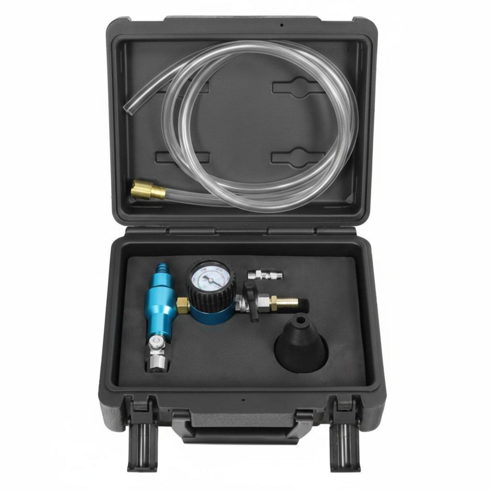 Tools For Garage - ชุดเติมน้ำหล่อเย็นแบบสุญญากาศป้องกันการเกิดฟองอากาศในหม้อน้ำ ชุดเติมน้ำหล่อเย็นแบบสุญญากาศสองฟังก์ชันสำหรับโรงรถ