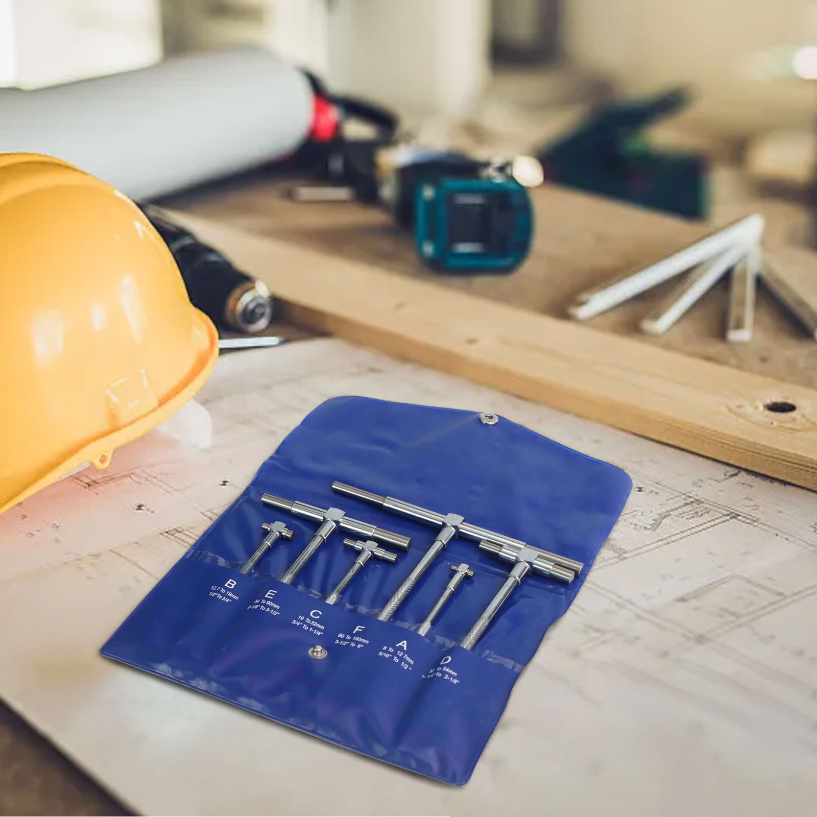 Workshop Tools Pictures - สำหรับใช้ในโรงงาน เครื่องมือวัดระยะแบบยืดหดได้ สีเงินตามภาพ เครื่องมือวัดแบบปรับศูนย์อัตโนมัติ เครื่องมือตรวจสอบอย่างรวดเร็ว