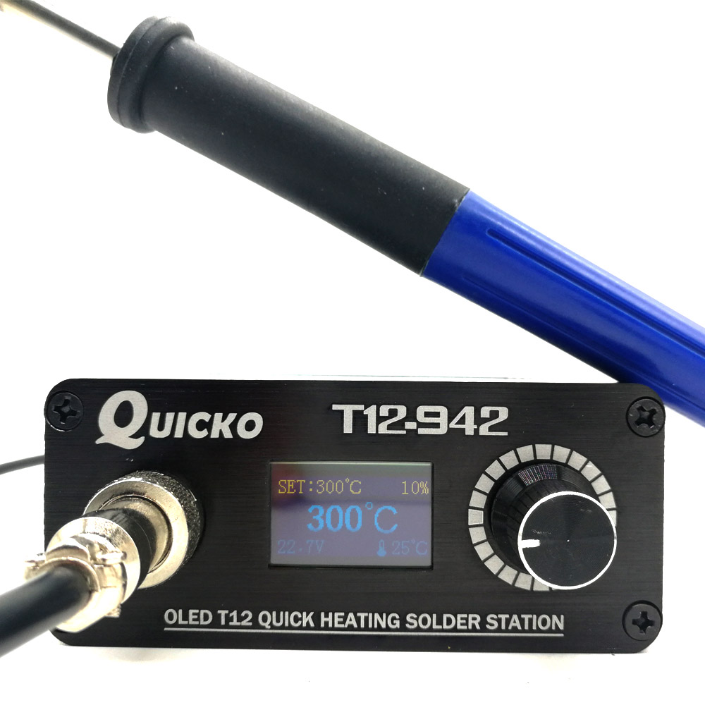 Tools For Electronic Workshop - QUICKO MINI T12 STC OLED Digital