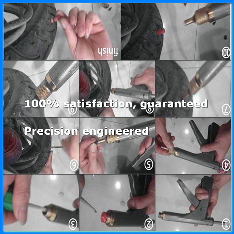 Tools For Garage - ชุดซ่อมยางรถยนต์ ชุดปะยางรถยนต์ จักรยานยนต์ รถจักรยาน ชุดอุปกรณ์ปะยางรั่ว ชุดซ่อมยางแบบสุญญากาศ