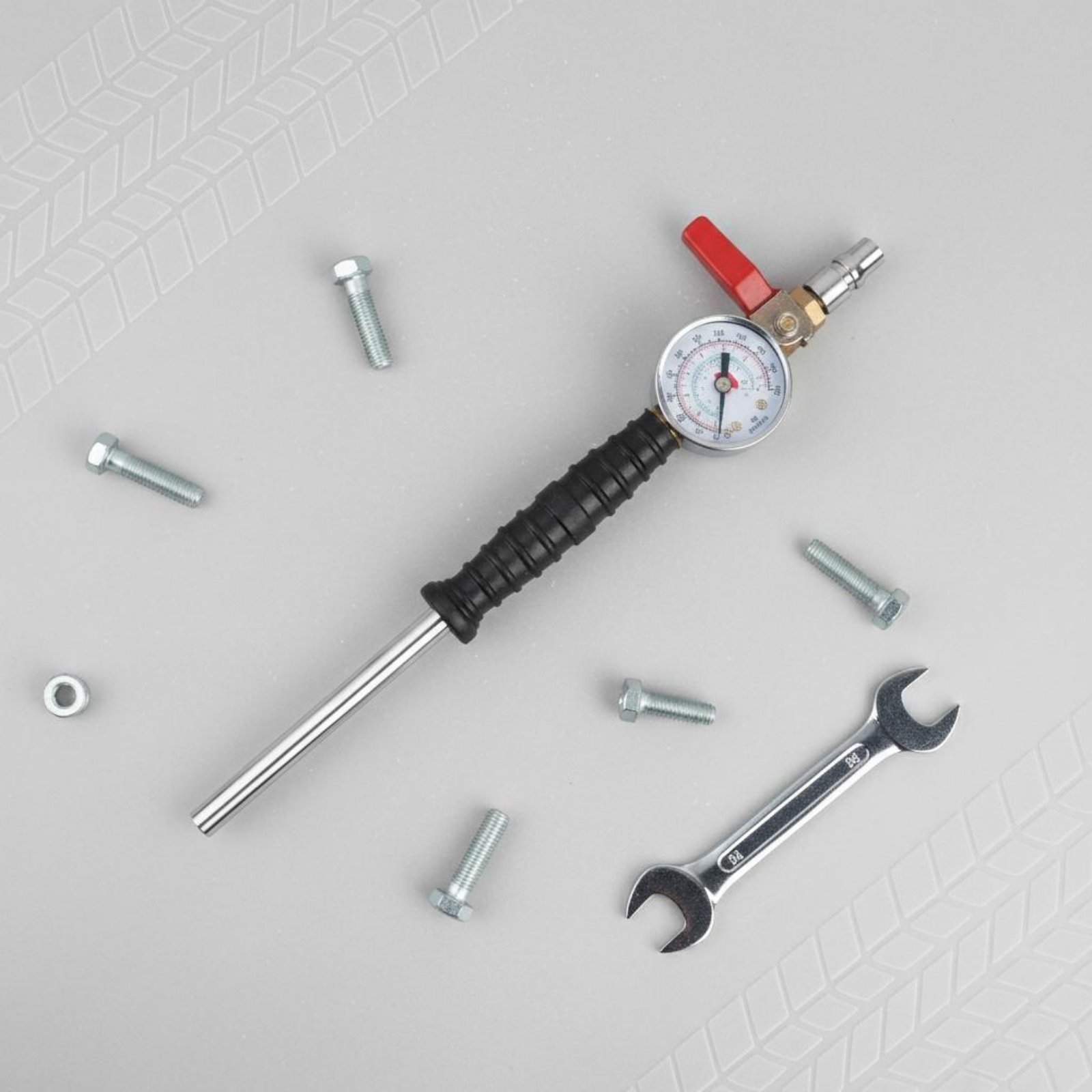 แท่งเติมลมยางแบบเร็ว ใช้งานง่า - Tools For Garage บทวิจารณ์และราคา