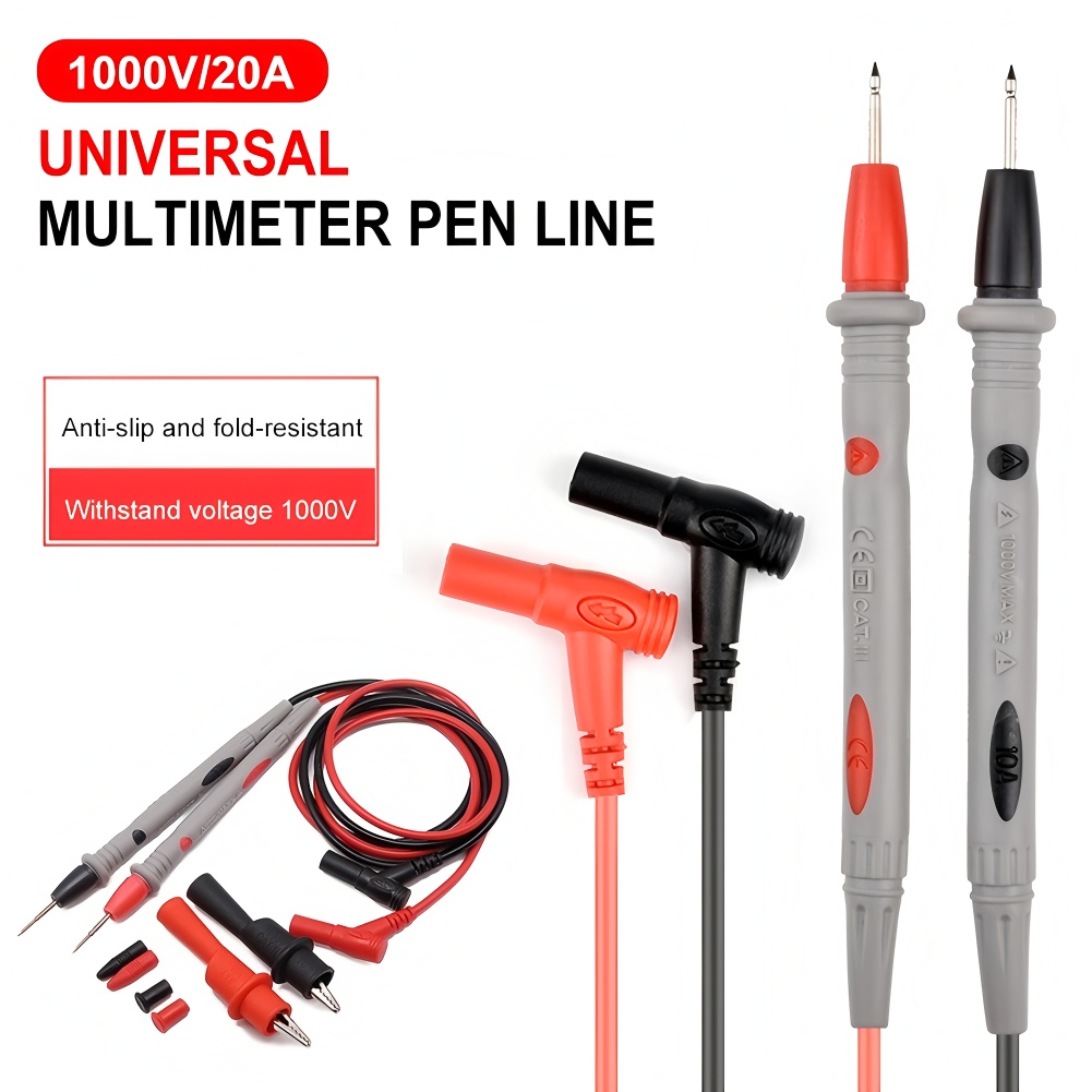 ชุดสายวัดมัลติมิเตอร์ 1 คู่ ทน - Tools For Electronic Workshop บทวิจารณ์และราคา