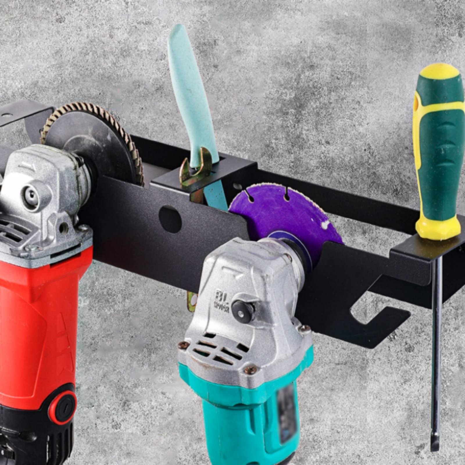ชั้นวางเครื่องเจียร 4 ช่อง แบบ - Tools In Metal Workshop บทวิจารณ์และราคา