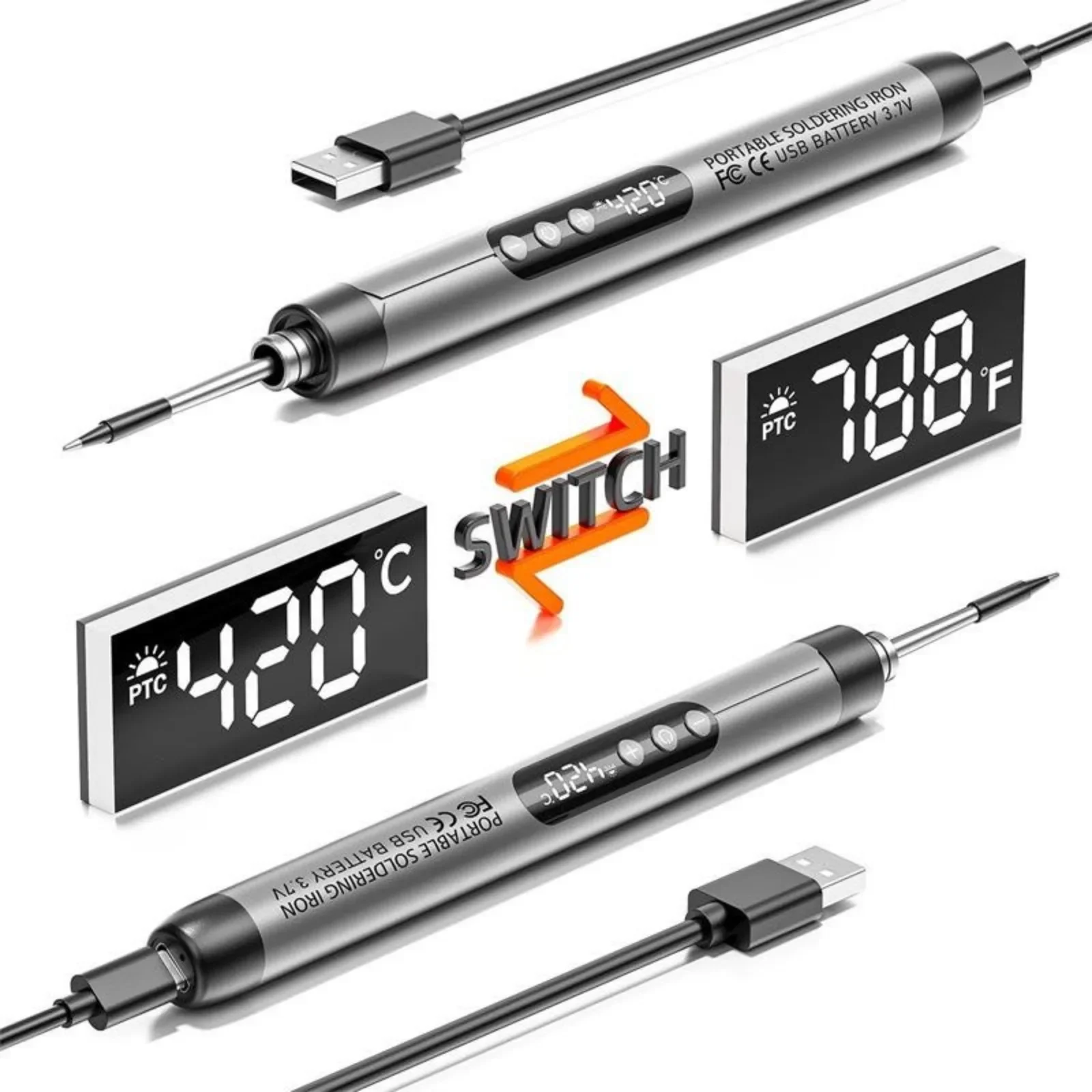หัวแร้งบัดกรีขนาดเล็กแบบชาร์จไ - Tools For Electronic Workshop บทวิจารณ์และราคา