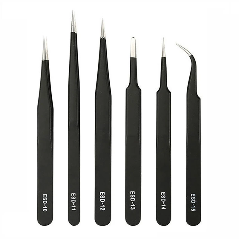 ชุดแหนบความแม่นยำสูง ESD ป้องก - Tools For Electronic Workshop บทวิจารณ์และราคา