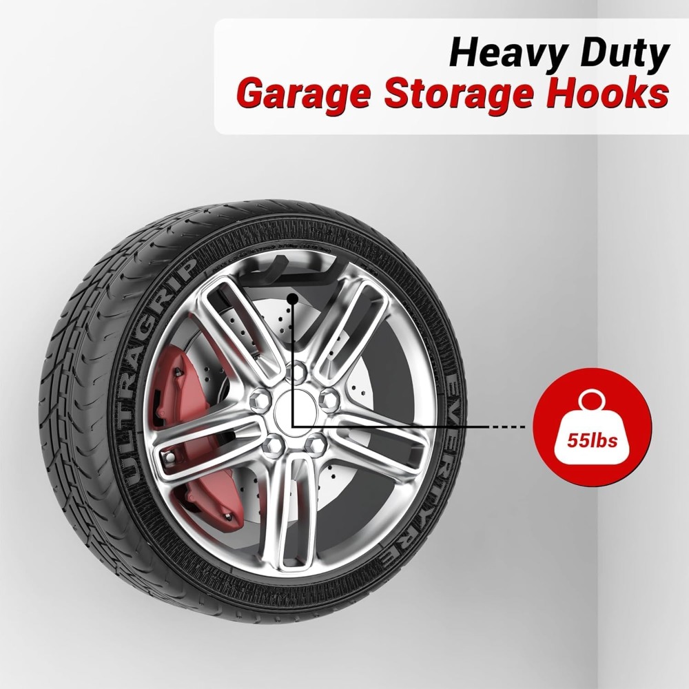 ตะขอแขวนของสำหรับโรงรถแบบหนักพ - Tools For Garage บทวิจารณ์และราคา