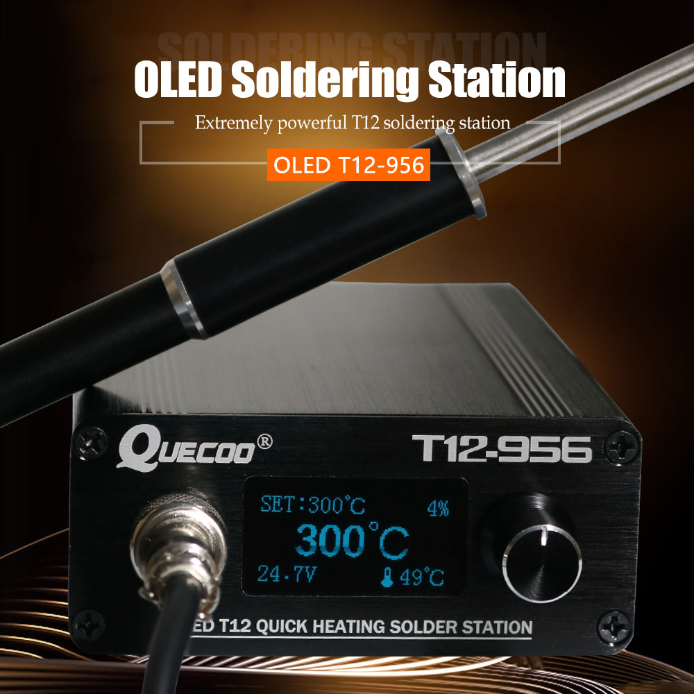QUECOO T12-956 การประสาน สถานี - Tools For Electronic Workshop บทวิจารณ์และราคา