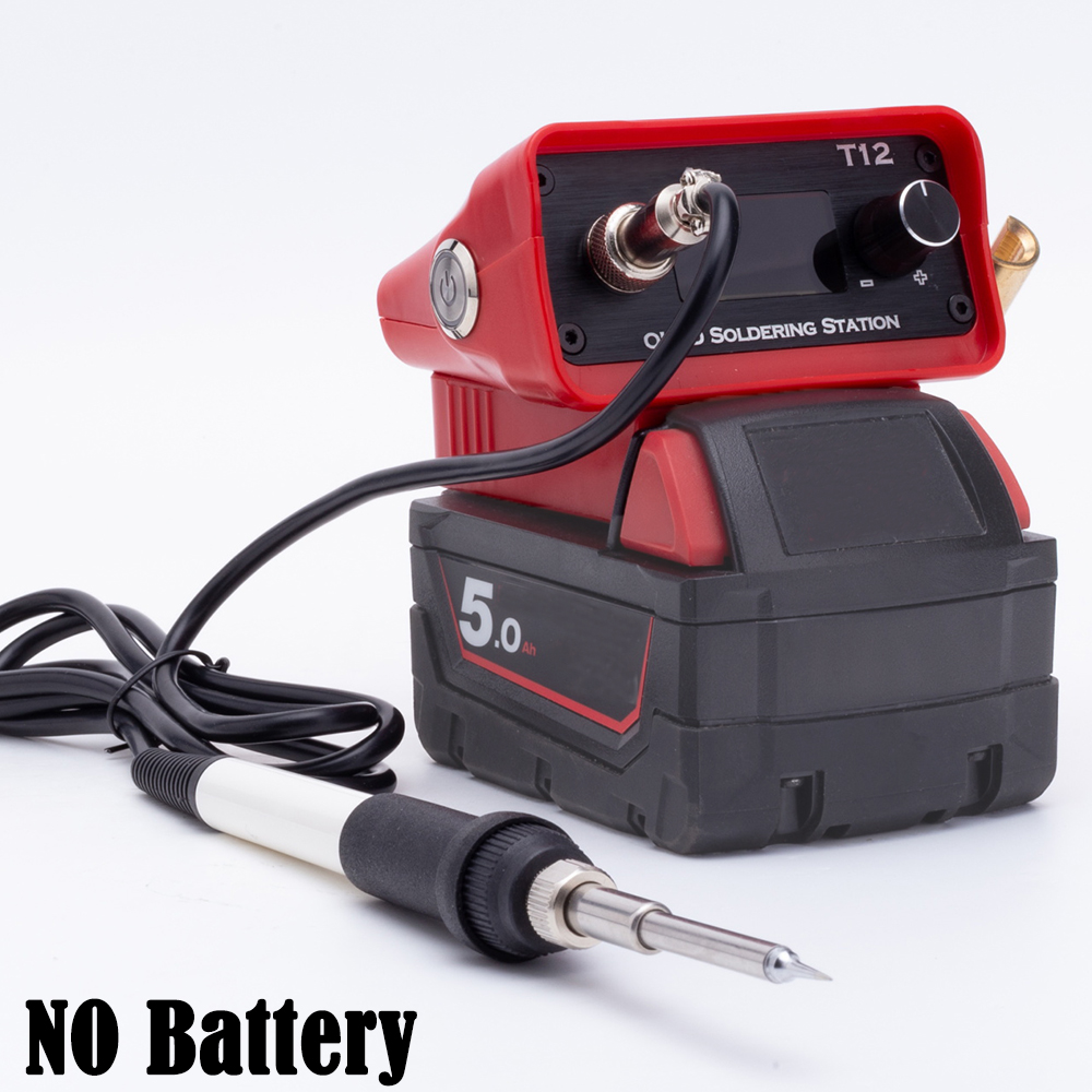 ไร้สาย OLED T12 หัวแร้งบัดกรีส - Milwaukee Drill M12 Fuel บทวิจารณ์และราคา